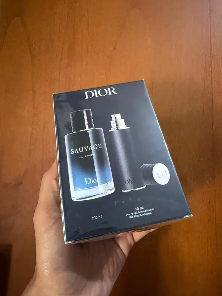Dior Sauvage EDP 100 ml + Travel Spray (Bundling) - Nego welcome