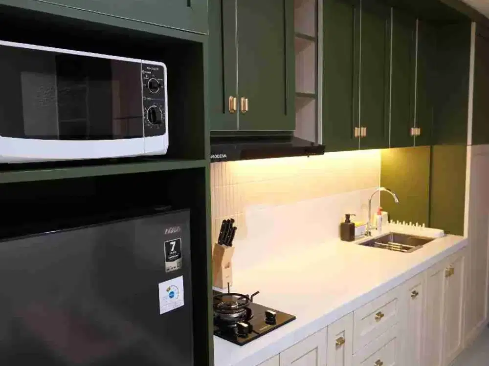 one Bedroom apartemen Breeze baru furniesd