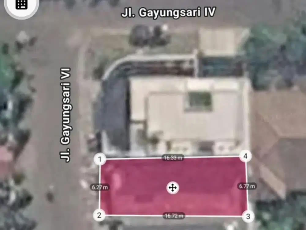 TANAH GAYUNGSARI SIAP BANGUN. DEKAT POLDA, SEKOLAH AL HIKMAH, MASJID AL AKBAR, A. YANI, TRANS ICON, Dll