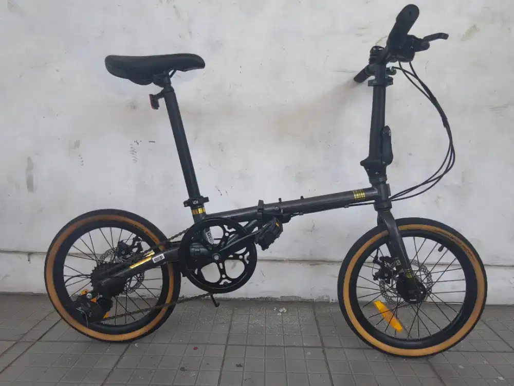 Sepeda lipat element Troy stripline 8 speed 16 inch