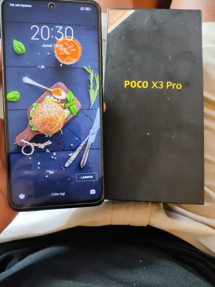 Poco X3 Pro 6/128 Full set ori Jual apa adanya