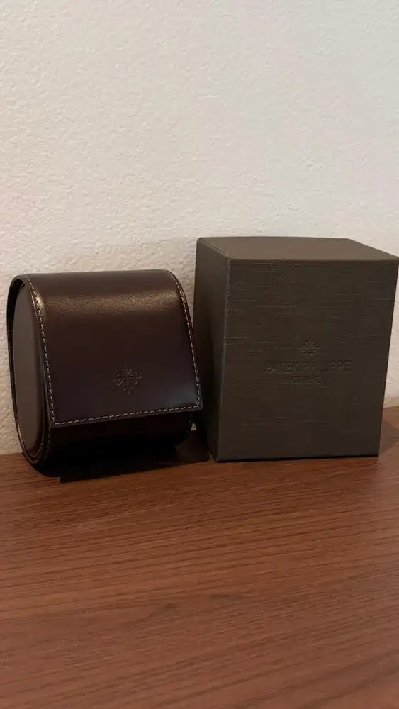 Patek Philippe Brown Leather Case
