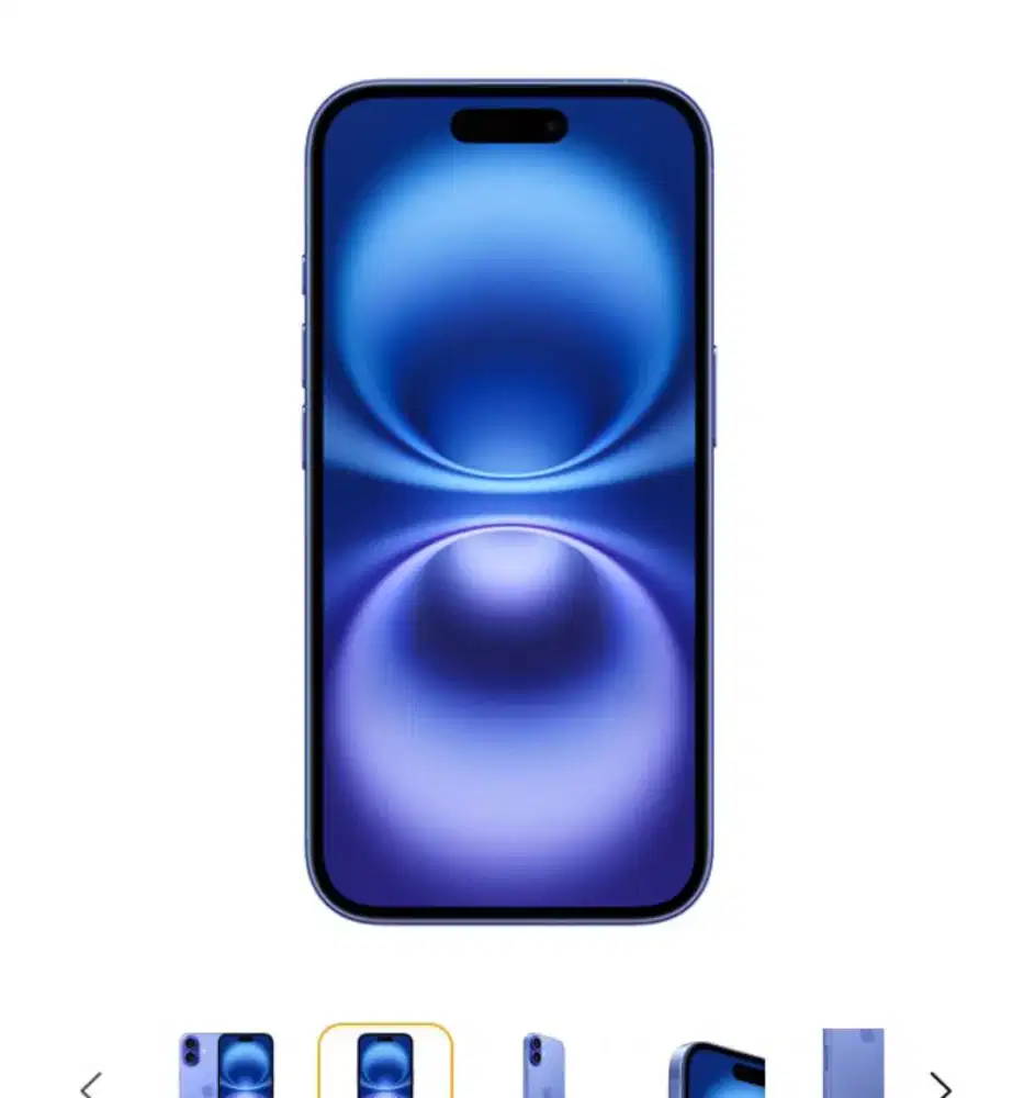 iPhone 16 128 kondisi baru