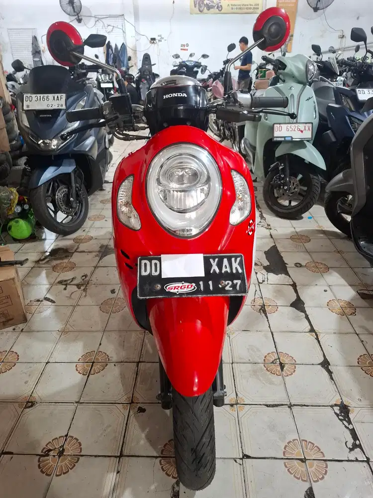 Honda Scoopy 110cc 2022 Merah XAK