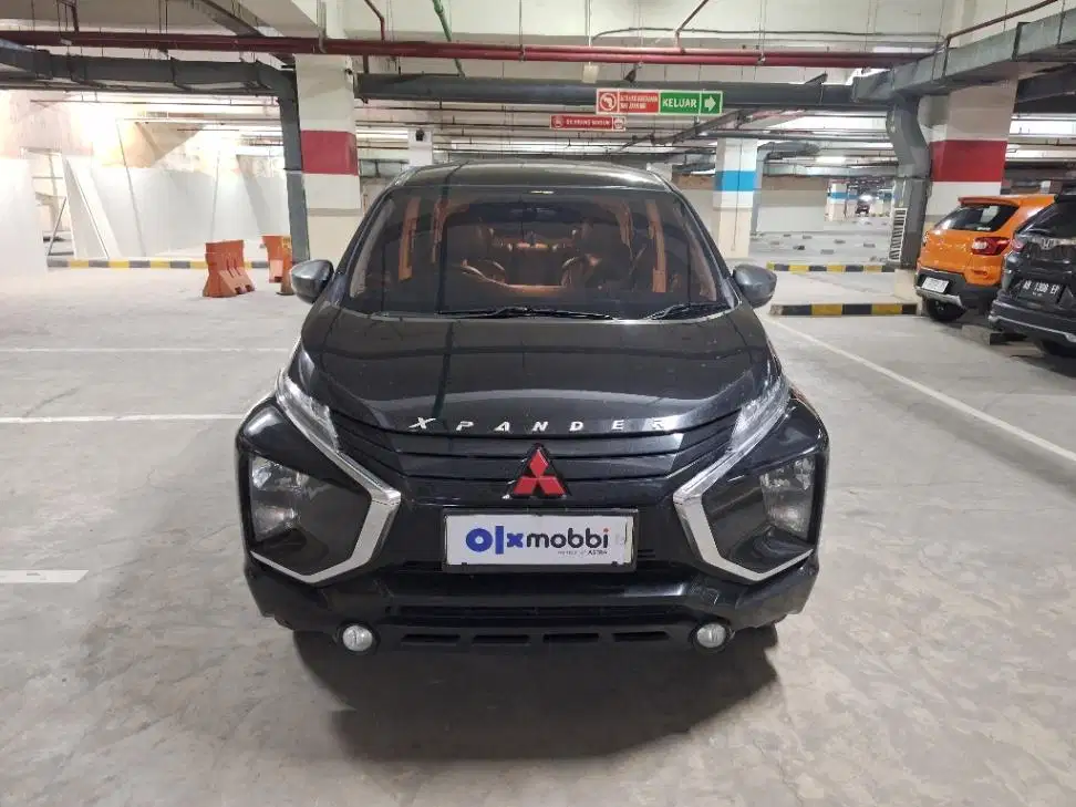 DP MURAH Mitsubishi Xpander 1.5 Exceed Bensin-AT 2019 Hitam CERQB