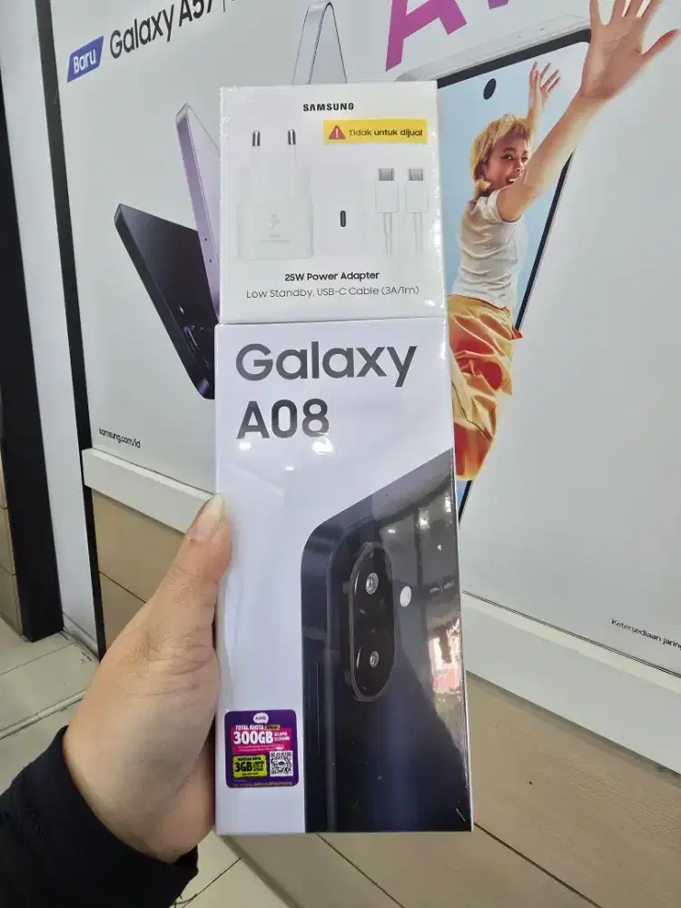 Samsung Galaxy A08 4/64 4/128 Garansi Resmi