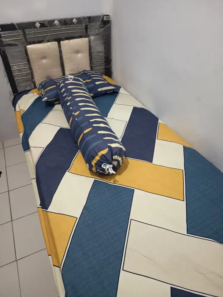 Ranjang tidur dan kasur spring bed