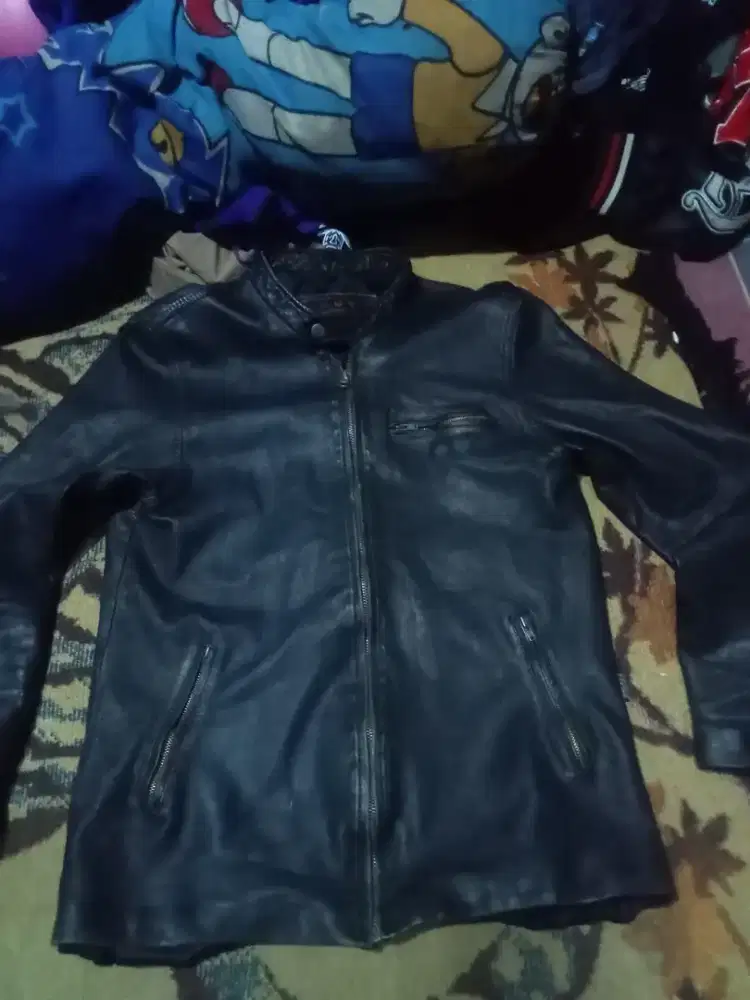 Jaket kulit size L