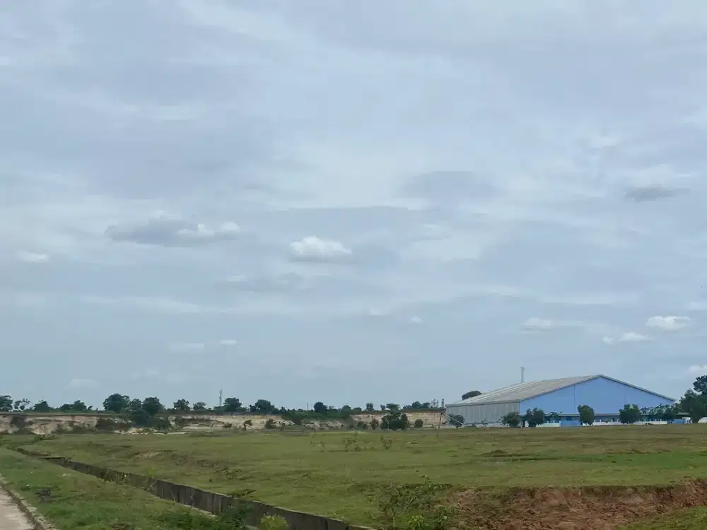 Lahan di kawasan industri modern cikande Luas 8ha bisa beli sebagian