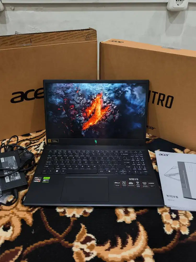 ACER NITRO V15 RYZEN 5 6600H RTX 2050 MULUS PISANNNNNNNNNNN