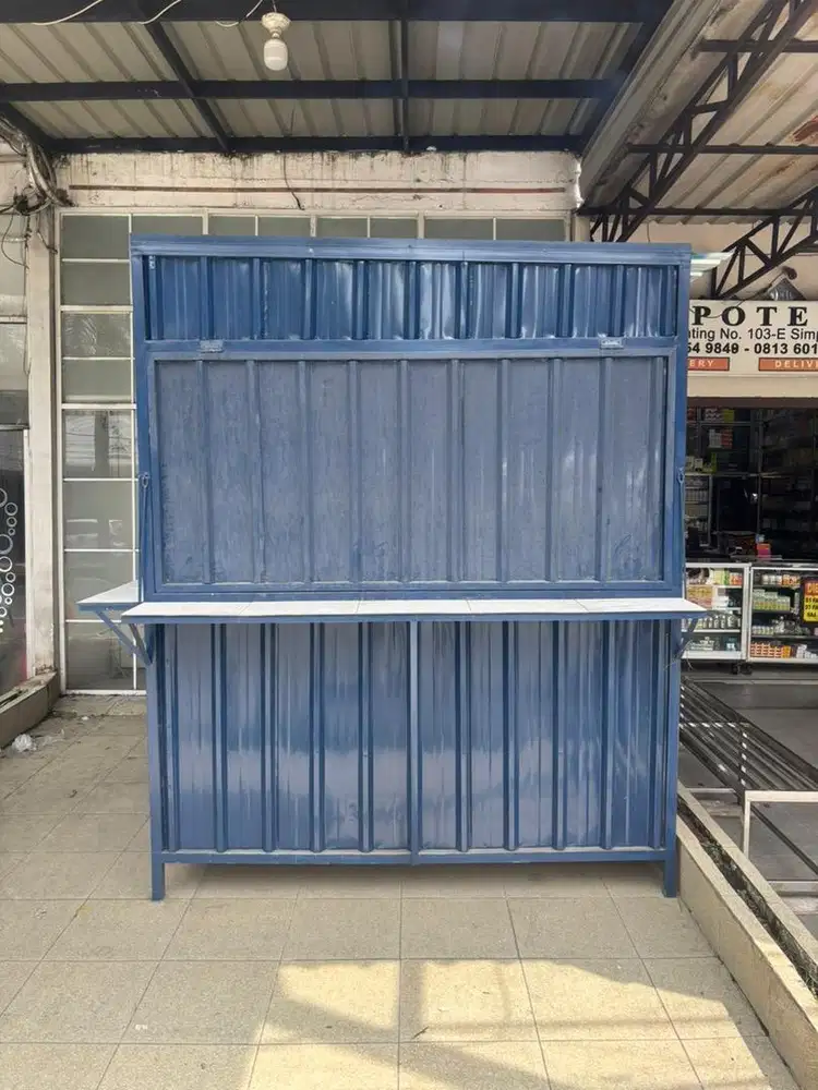 Container 2x2 ( bekas angkringan$
