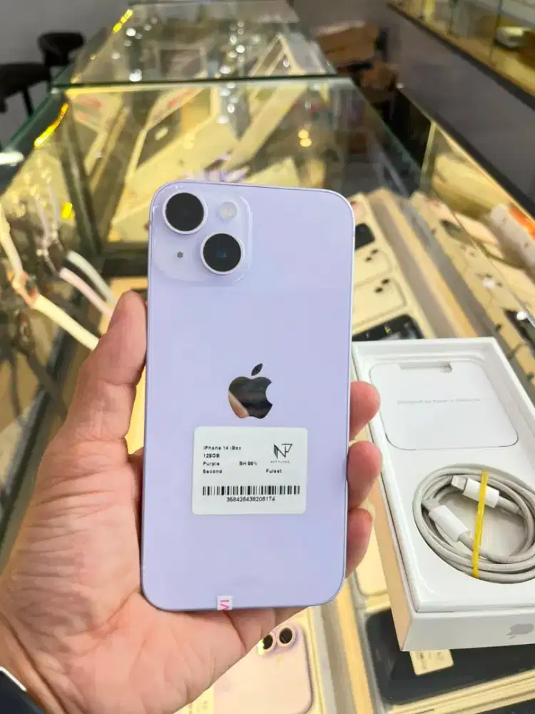Cicilan iPhone 14 128gb second garansi resmi iBox tanpa kartu kredit