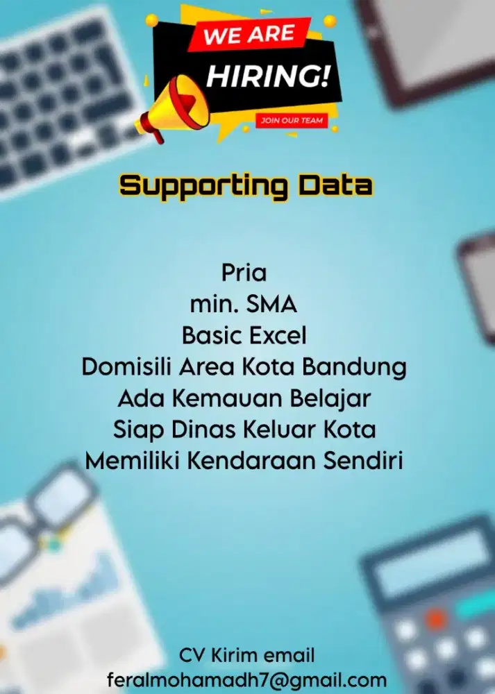 Loker Supporting Data Administrasi