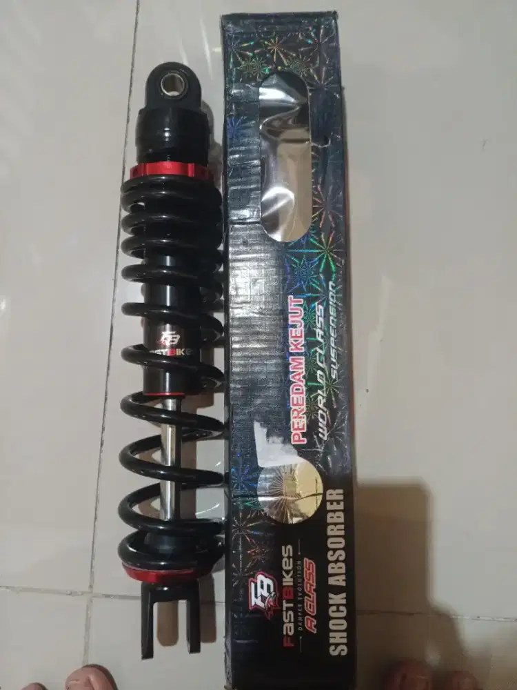 Knalpot dan sock breaker motor beat gendut fi 2014-2016