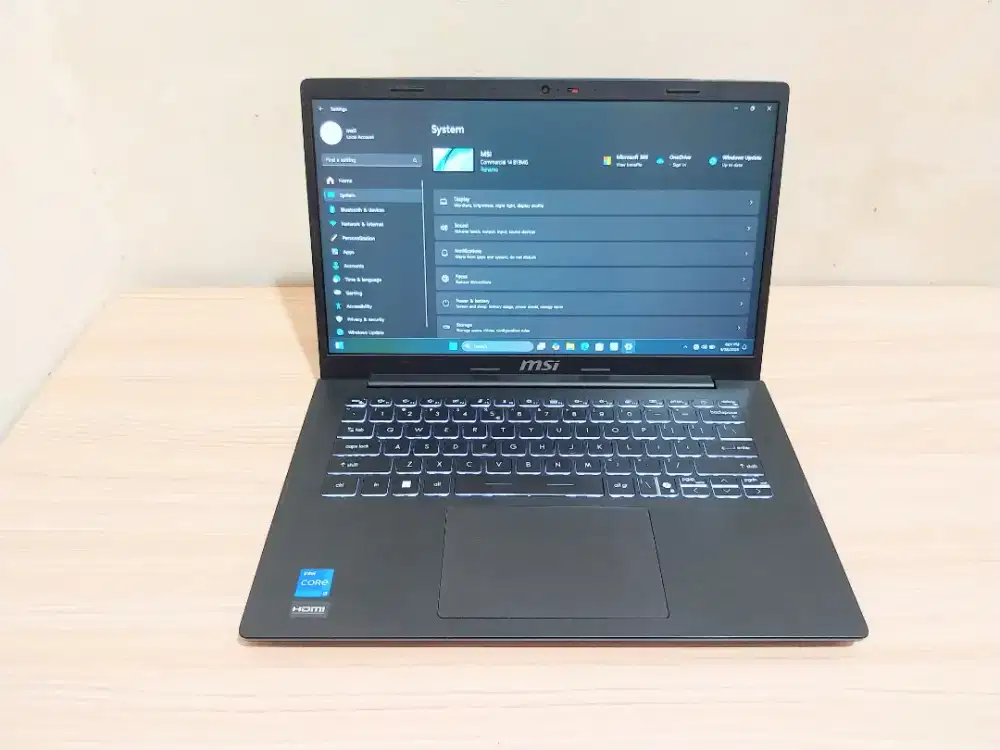 MSI 14 core i5 1334U ram 16/512 GB Intel Irish