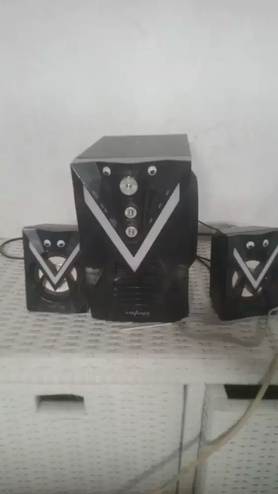 DI JUAL SPEAKER AKTIF ADVANCE BISA KAROKEAN SUARA FULL BASS