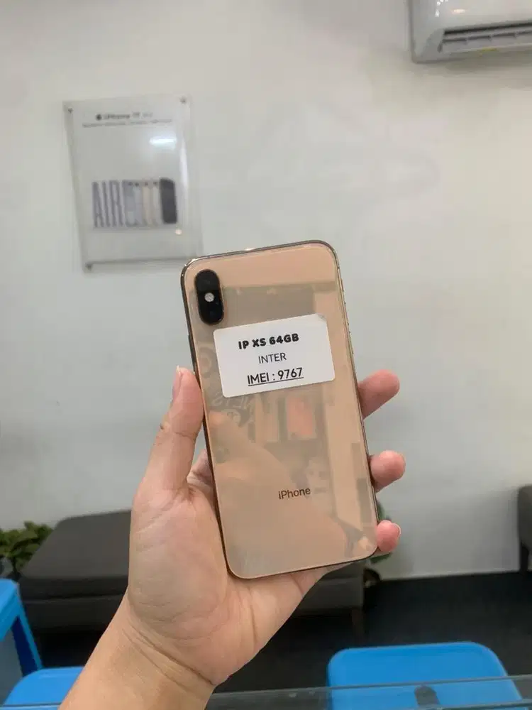 IPHONE XS 64GB FULLSET TERIMA TT KREDIT SERVIS