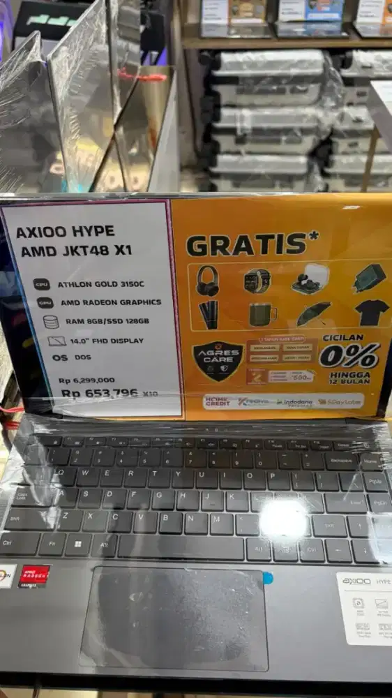 Laptop Axioo Hype AMD JKT48 Promo Cicilan Bunga 0%