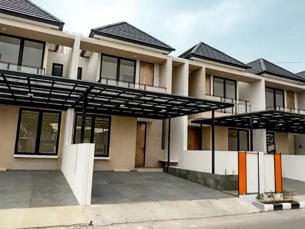 Rumah Mewah 2 Lantai Tipe Leora di Grand Sharon Bandung, Desain Aesthetic & Sehat