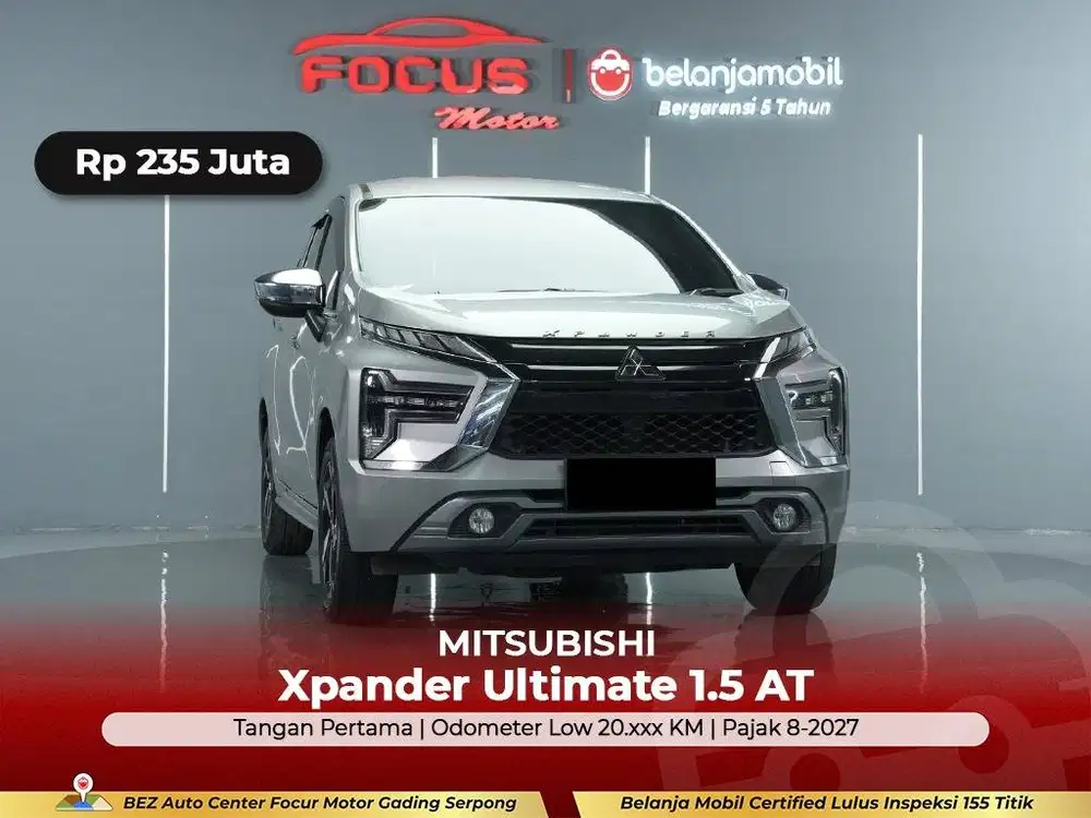 [ GARANSI 5THN ] Mitsubishi Xpander Ultimate 1.5 AT 2021/2022/2023