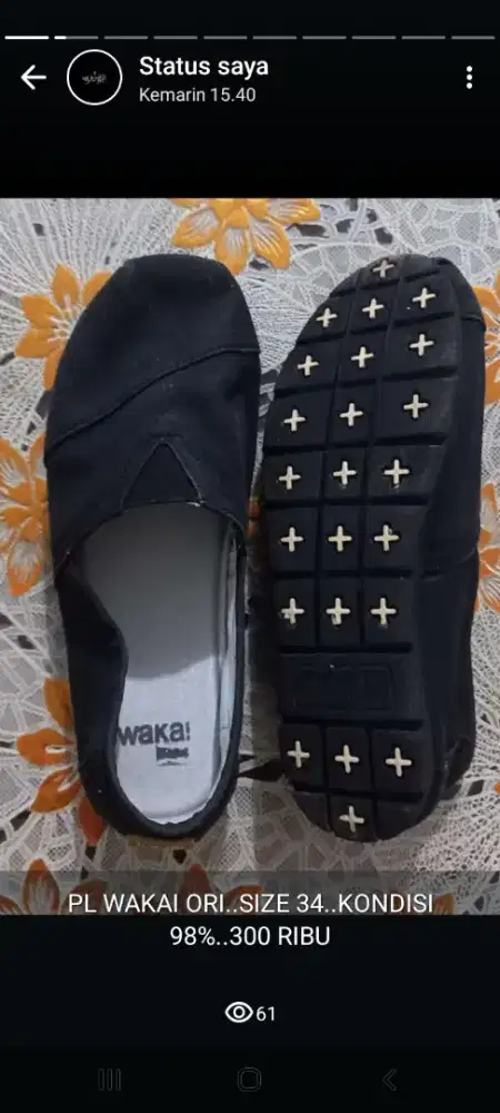 Sepatu seken brand ori