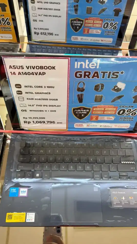 Laptop Asus Vivobook 14 Promo Bunga Rendah