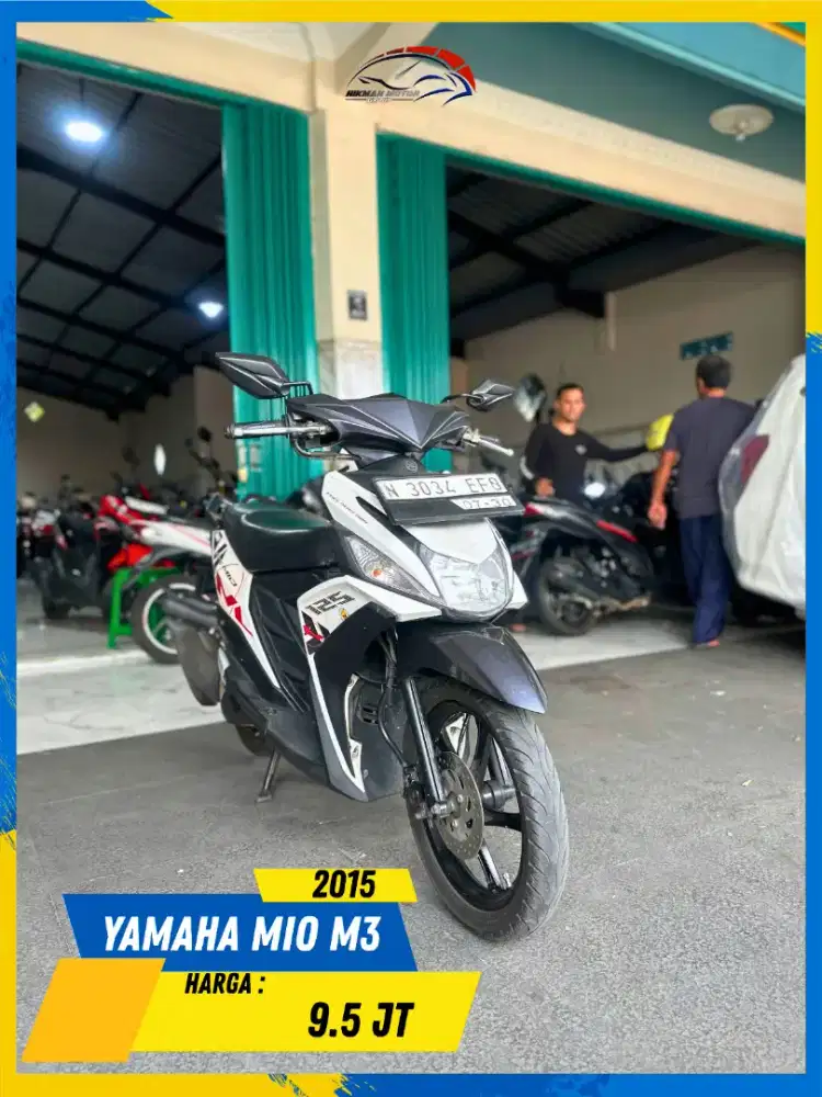 YAMAHA MIO M3 2015 MONGGO GASS POLL MASZEEHH HIKMAH MOTOR KEPUH MALANG