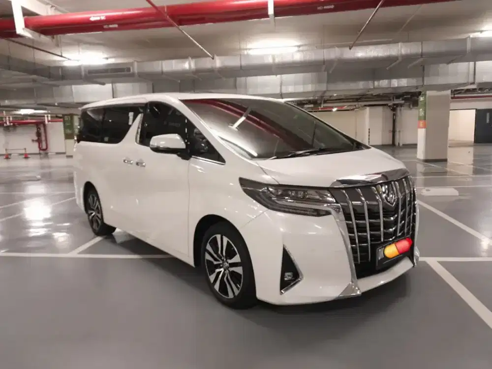 Km 20.000 Toyota Alphard 2.5 G ATPM 2023 Asli bali gress