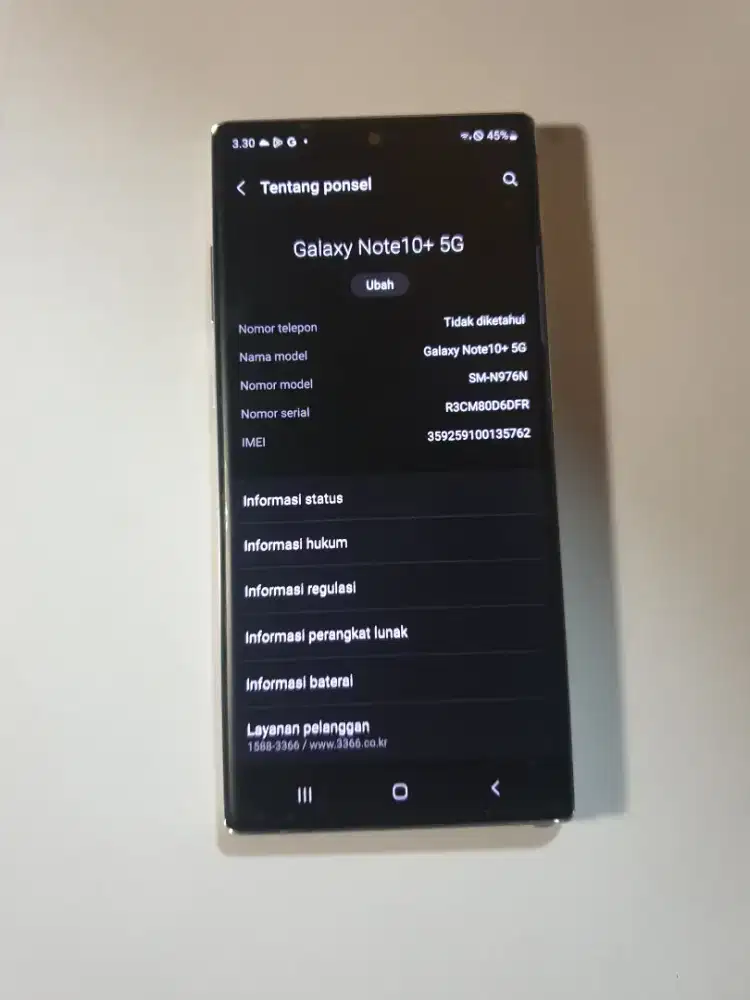 Samsung Galaxy Note 10+ 12/256GB Fullset WiFi Only – RAM 12GB