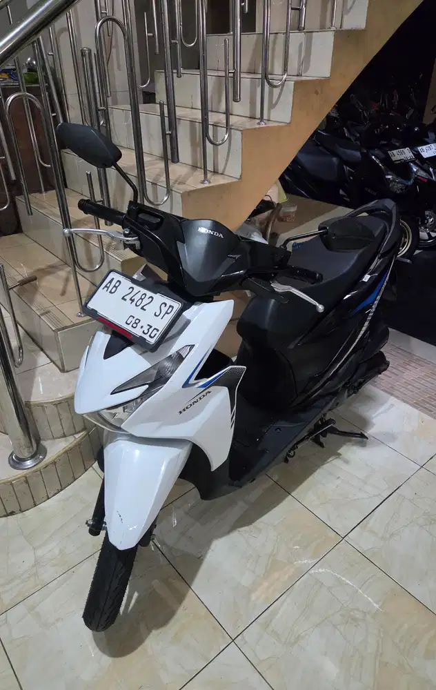 Beat all new putih hitam 2025 gbm