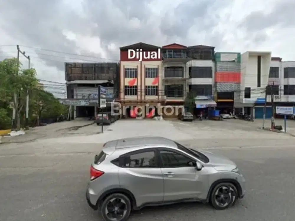 Dijual Ruko Gandeng 3 Lantai di Pusat Bisnis Kota Pekanbaru Jl. Riau