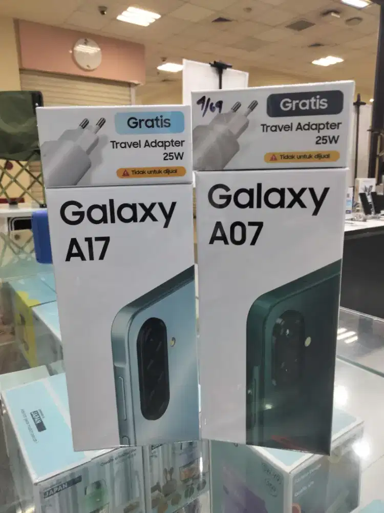 SAMSUNG A07 RAM 8/64 GB NEW TERMURAH