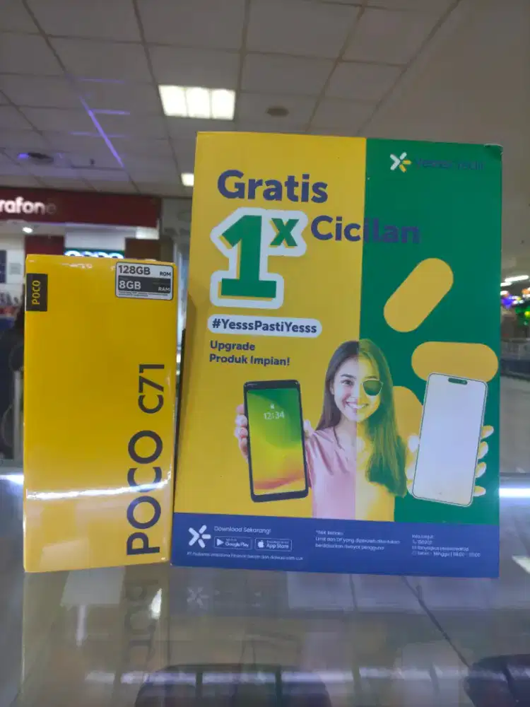 Cicilan hp Poco c71 cuma pakai ktp aja