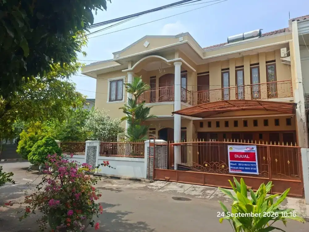 Dijual Rumah 2 Lantai Semi Furnished dalam Perumahan Galaxy Jaka Setia Bekasi