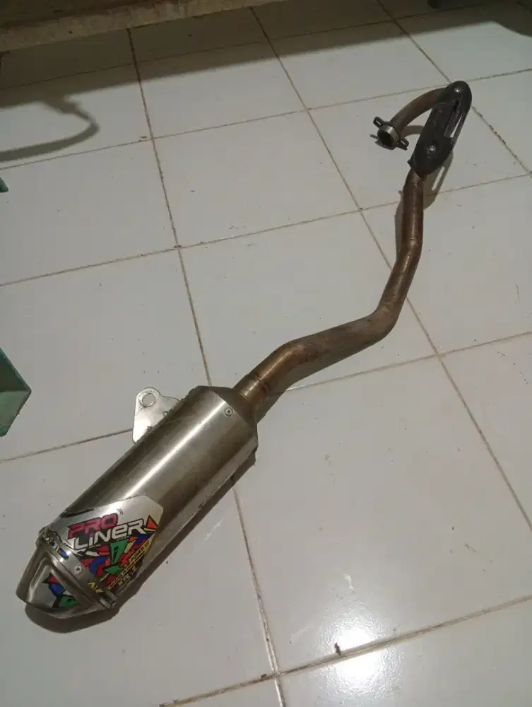 Knalpot racing PROLINER untuk KAWASAKI KLX/D-TRACKER