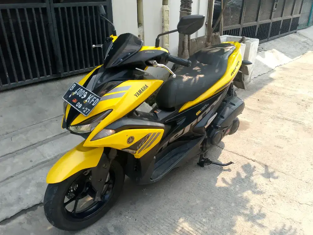 Yamaha Aerox 155vva 2017 pajak hidup baru di bayar