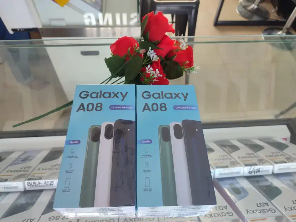SAMSUNG A08 4/64  SERI TERBARU BERGARANSI RESMI