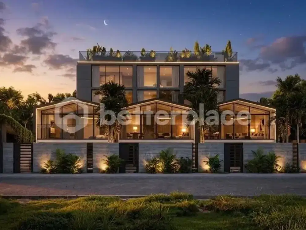 Minimalist Premium Interiors, Maximum Location — Two-Floor Pool Villa Steps from the Bukit's Finest Beaches