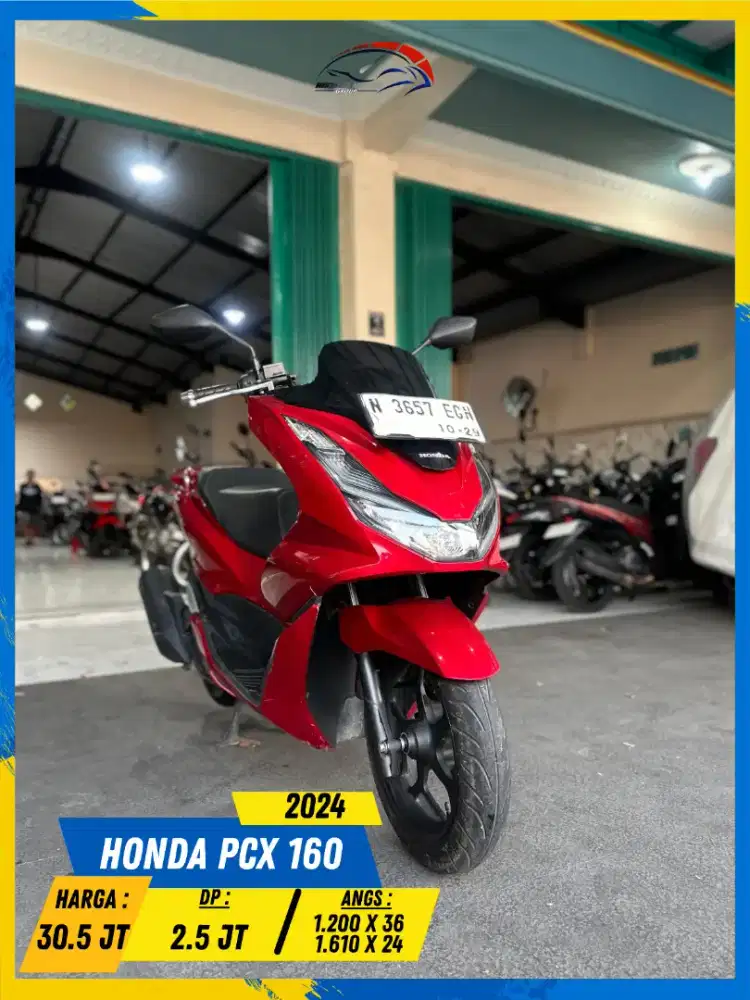 HONDA PCX 160 2024 MANTAP POLL MASZEEHH HIKMAH MOTOR KEPUH MALANG