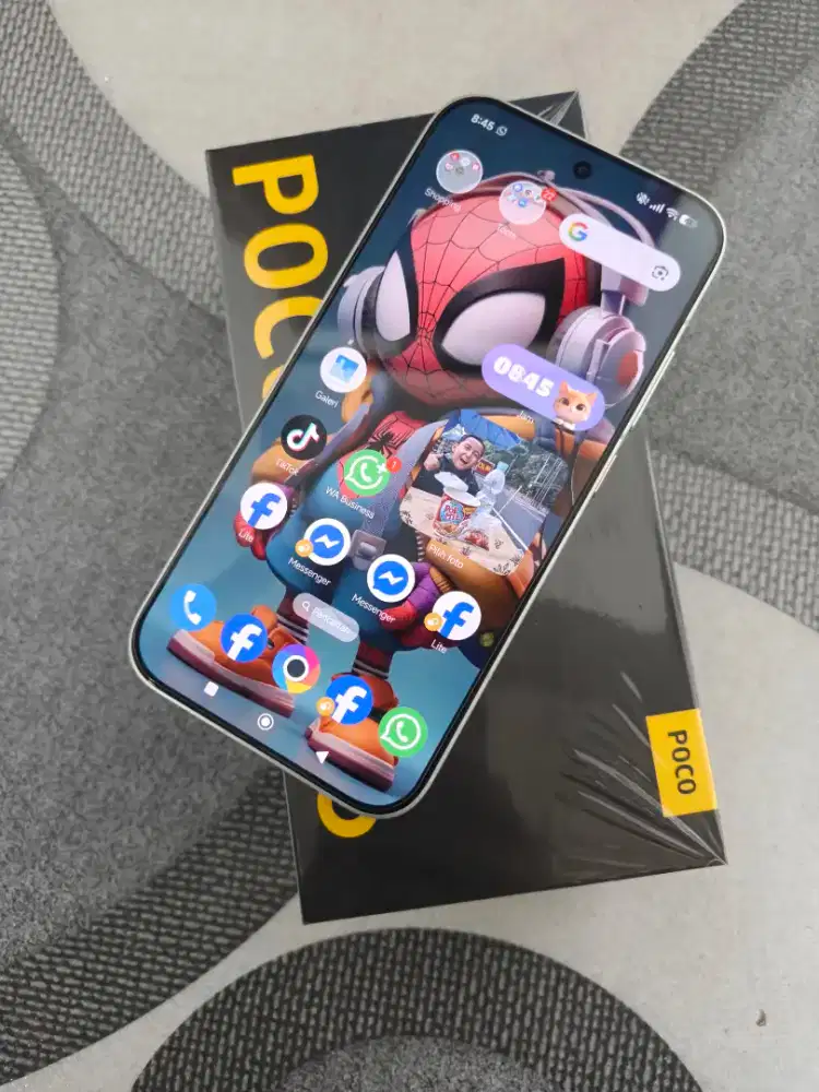 Poco x8 pro (12/512) fullset original,2 minggu pakai.
