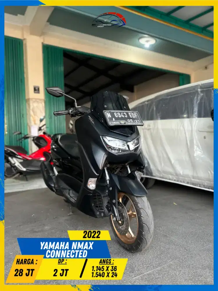 YAMAHA NMAX CONNECTED 2022 READY LURR HIKMAH MOTOR KEPUH MALANG