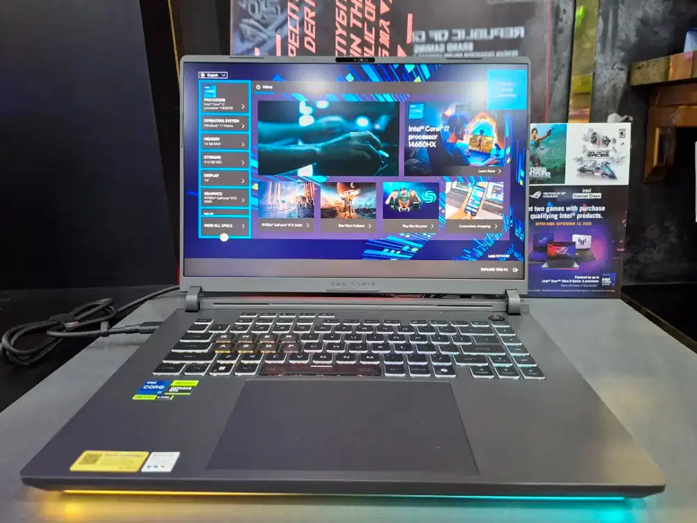 ASUS ROG STRIX G16 INTEL CORE I7 TRX 5050 16GB/512GB
