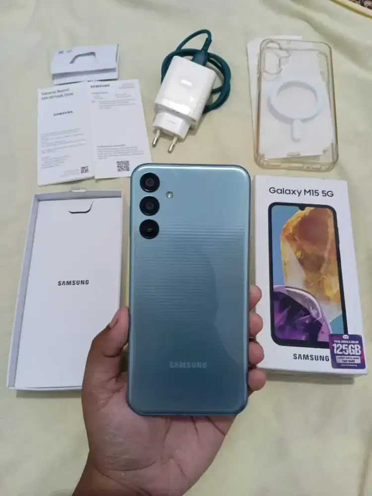 Hp Samsung Galaxy M15 5G Ram 6+6/128GB Fullset