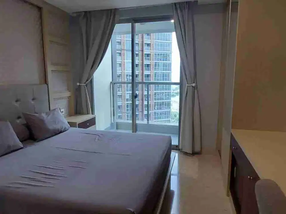 sewa cepat apartemen gold coast pik studio furnished