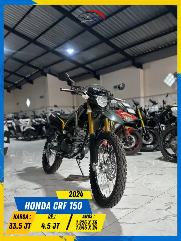 HONDA CRF 150 2024 MURAH BERKUALITAS HIKMAH MOTOR KEPUH MALANG