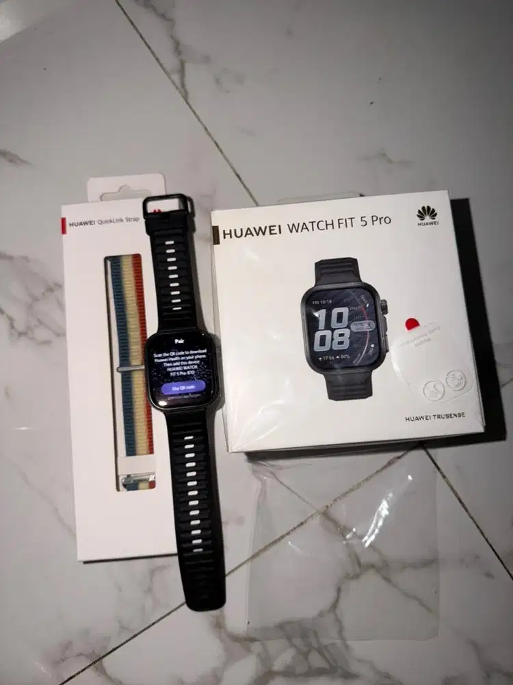 Huawei watch fit 5 pro hitam