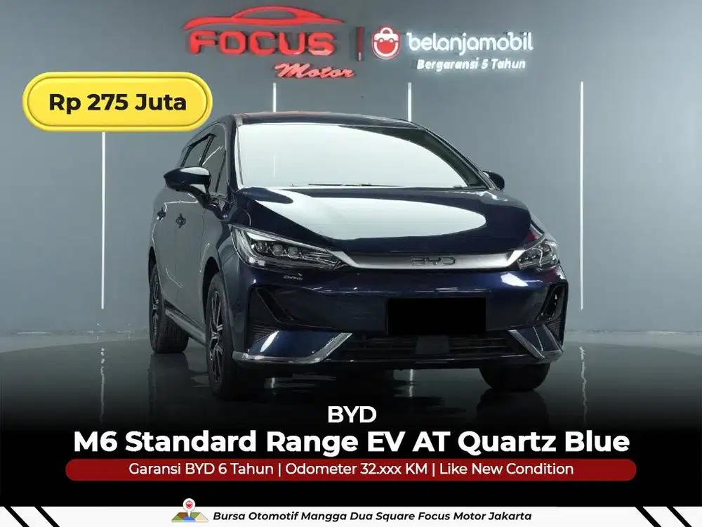 [ GARANSI 5THN ] BYD M6 M 6 Standard Range EV 2023/2024/2025