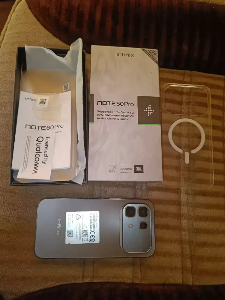 INFINIX NOTE 60 PRO 8/256 GB TITANIUM FULLSET