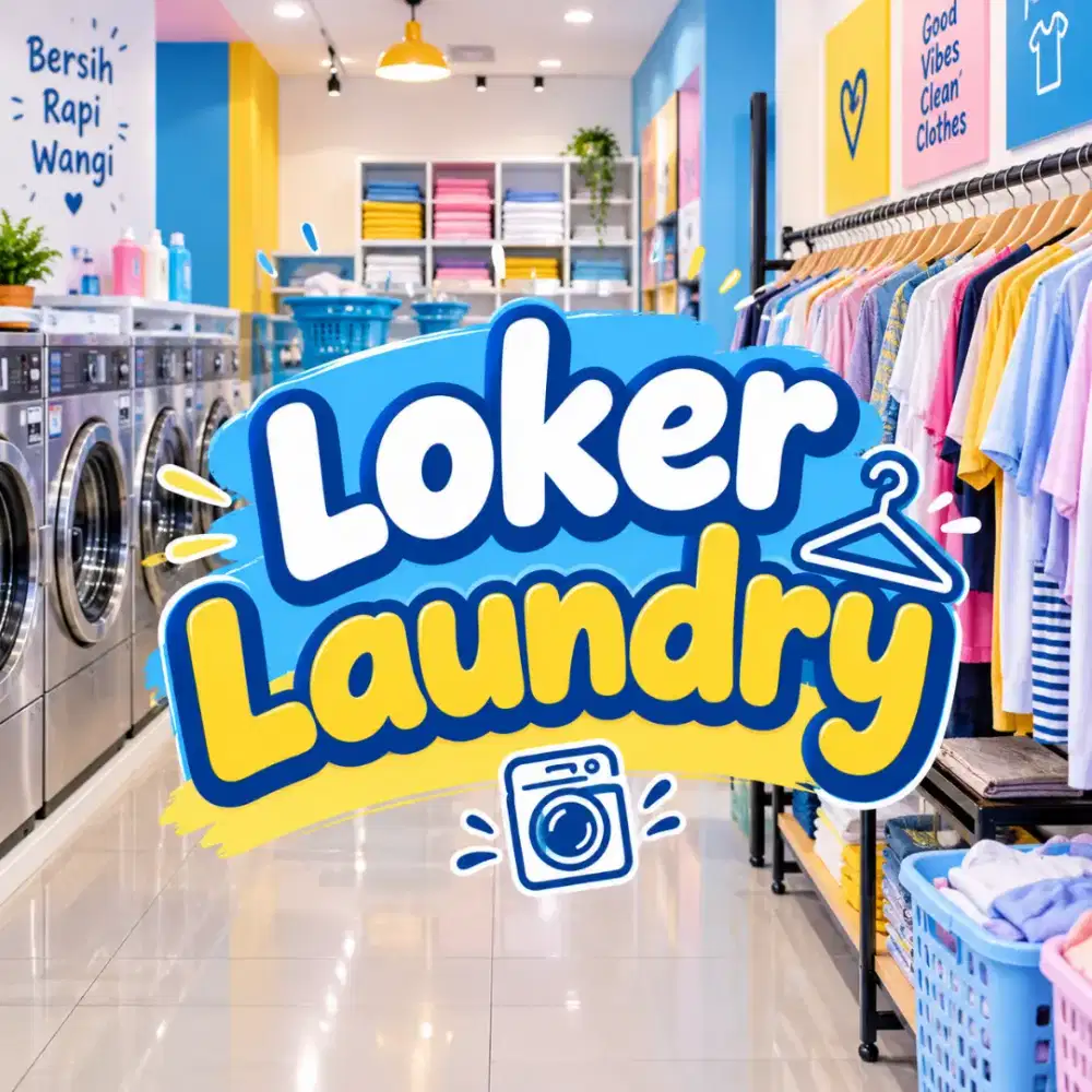 Lowongan Pegawai Laundry Berpengalaman