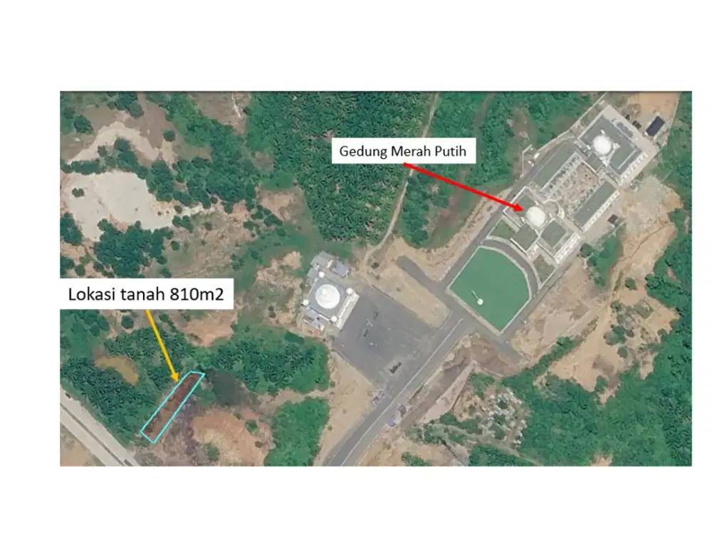 Nego sampai DEAL - Jual Tanah Sebakul dekat Gedung Merah Putih - Bengkulu